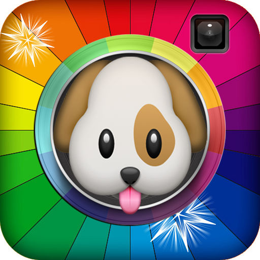 Crazy Emoji Photo Booth : 图片编辑器和甜姐壶
